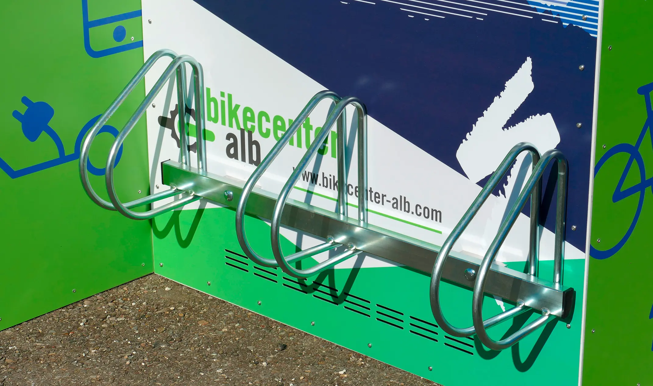 Ladestation Zubehör Fahrradständer